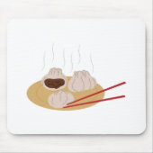 Dampfiges Dim Sum Mousepad (Vorne)