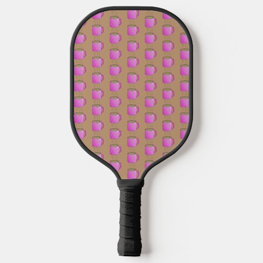 Dampfkaffee Bitte Pickleball Paddel Pickleball Schläger (Rückseite)