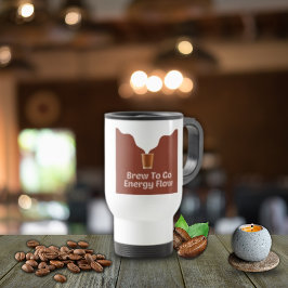 Dampfkaffee-Illustration Reisen/Tasse Reisebecher