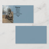 Dampfkarte Motor Visitenkarte (Vorne/Hinten)