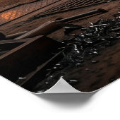 Dampfkessel Rhino Ladung Poster (Ecke)