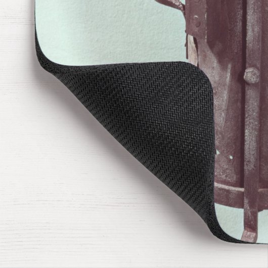 Dampfkochtopf erfunden von Denis Papin 1679 Mousepad (Ecke)