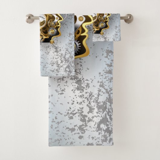 Dampfkopf mit Manometer Badhandtuch Set (Insitu)