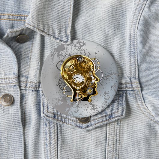 Dampfkopf mit Manometer Button (Beispiel)