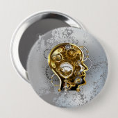 Dampfkopf mit Manometer Button (Vorne & Hinten)