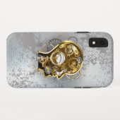 Dampfkopf mit Manometer Case-Mate iPhone Hülle (Rückseite (Horizontal))