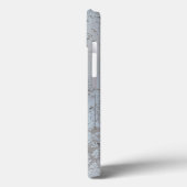 Dampfkopf mit Manometer Case-Mate iPhone Hülle (Rückseite / Links)