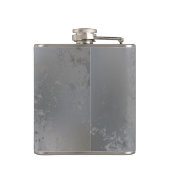 Dampfkopf mit Manometer Flachmann (Rückseite)