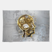 Dampfkopf mit Manometer Geschirrtuch (Horizontal)