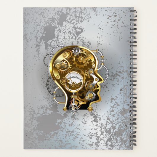 Dampfkopf mit Manometer Planer (Rückseite)