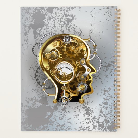 Dampfkopf mit Manometer Planer (Rückseite)