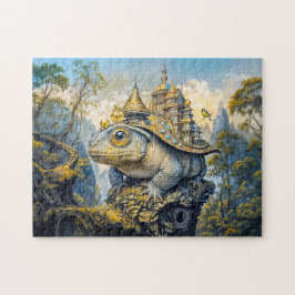 Dampfkraft-Schlossfrosch Puzzle