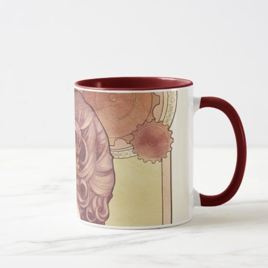 Dampflady Tasse (Rechts)