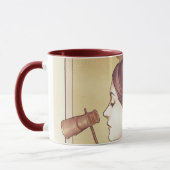 Dampflady Tasse (Links)