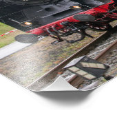 Dampflok 50 3501 fotodruck (Ecke)