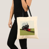 Dampflok Eisenbahn Tragetasche (Vorderseite (Produkt))