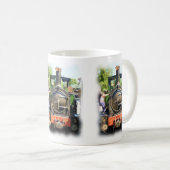 DAMPFLOK KAFFEETASSE (VorderseiteRechts)
