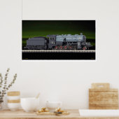 Dampflok-Poster Poster (Küche)