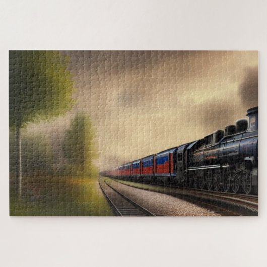 Dampflok-Puzzle Puzzle (Horizontal)