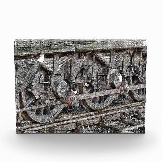 DAMPFLOK RÄDER FOTOBLOCK (Vorderseite)
