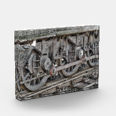 DAMPFLOK RÄDER FOTOBLOCK (Links)