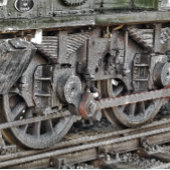 DAMPFLOK RÄDER FOTOBLOCK
