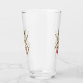 Dampflok-Spinnne auf Schwarz Glas (Rechts)