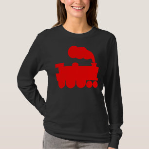 Dampflok-Symbol - Rot T-Shirt