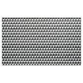 Dampflok-Symbolmuster - Schwarz Stoff (Yard (91,4 cm))