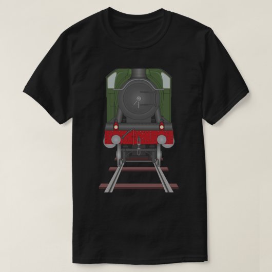 Dampflok T-Shirt (Design vorne)