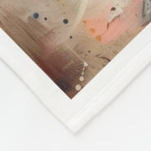 Dampflok-Zug-Decke Vintage Fleecedecke (Ecke)