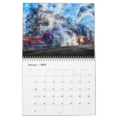 Dampflok-Zug-Kalender Kalender (Jan 2027)
