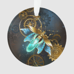 Dampflokomotiv-Glühwürmchen Ornament