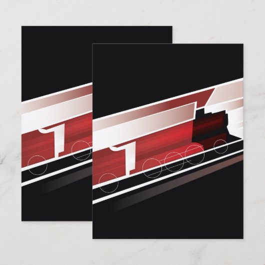 Dampflokomotive (Vorne/Hinten)