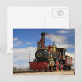 Dampflokomotive "119" postkarte (Vorne/Hinten)