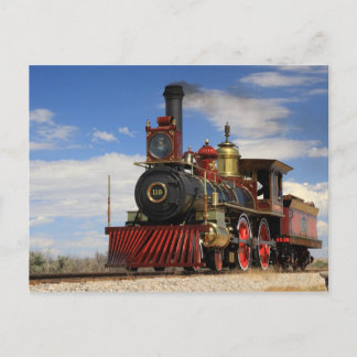 Dampflokomotive "119" postkarte