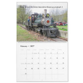 Dampflokomotive 2024 - Kalender (Feb 2027)