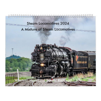Dampflokomotive 2024 - Kalender