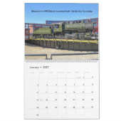Dampflokomotive 2024 - Kalender (Jan 2027)