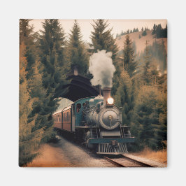 Dampflokomotive alte Bauart Magnet
