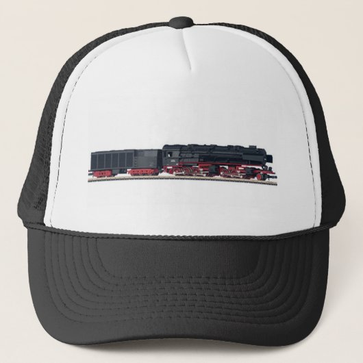 Dampflokomotive BR 53 Borsig Hat Truckerkappe (Vorderseite)