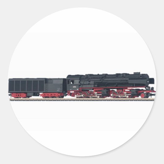 Dampflokomotive BR 53 Borsig Sticker (Vorderseite)