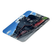 Dampflokomotive, Cluj-Napoca, Rumänien, auf einer Magnet (Linke Seite)