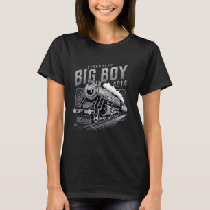 Dampflokomotive Eisenbahn Big Boy 4014 Maschinenba T-Shirt