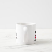 Dampflokomotive Espressotasse (Rückseite)