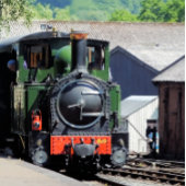 DAMPFLOKOMOTIVE FLIESE