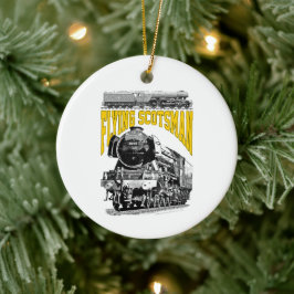 Dampflokomotive Flying Scotsman. 1923 LNER Zug Keramik Ornament