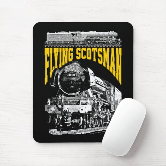 Dampflokomotive Flying Scotsman. 1923 LNER Zug Mousepad (Mit Mouse)