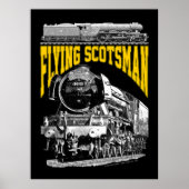 Dampflokomotive Flying Scotsman. 1923 LNER Zug Poster (Vorne)
