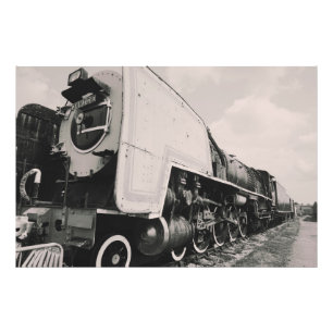 Dampflokomotive Fotodruck